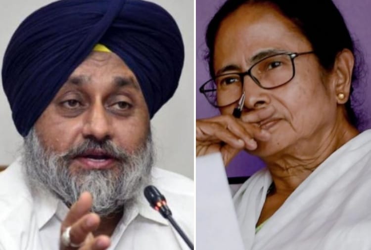 Kisan Andolan: Sukhbir Singh Badal wrote a letter to Mamata Banerjee
