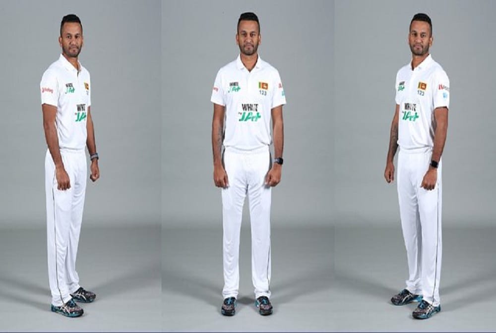Dimuth Karunaratne reveals new-look Test jersey