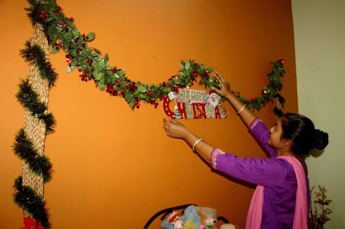 Kashi ready to dance to welcome Messiah church adorned Christian community excited about Christmas