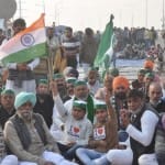 गाजीपुर बॉर्डर पर प्रदर्शन कर रहे किसान