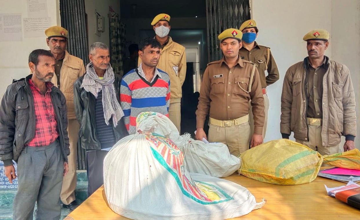 Three arrested, including retired army officer in theft