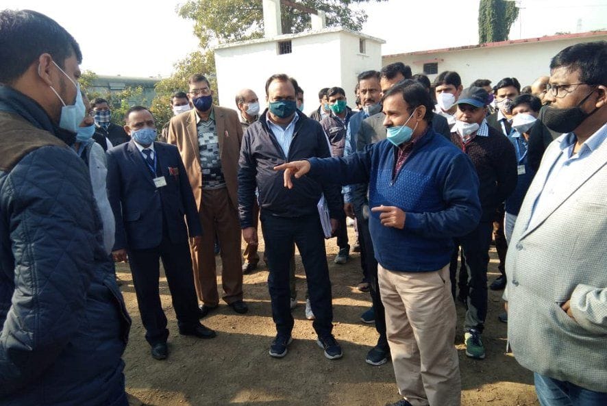 Principal Chief Safety Officer of Railways inspected