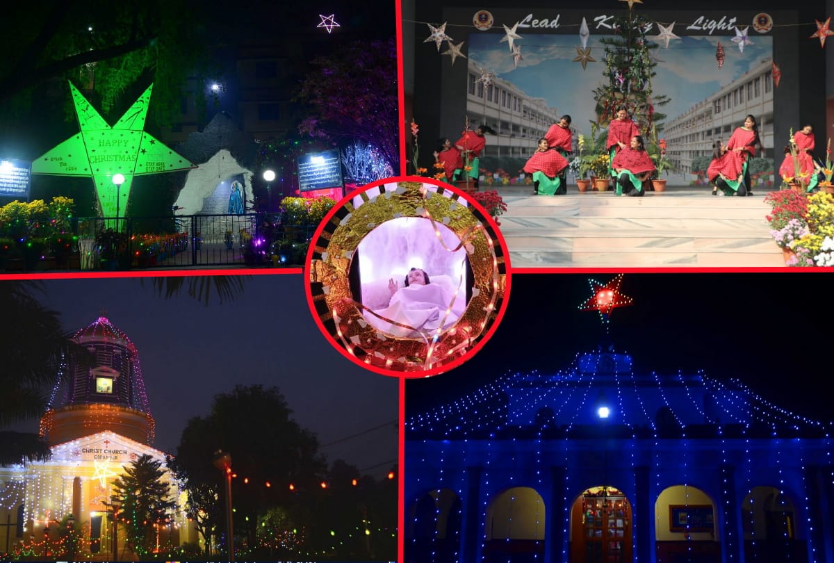 Christmas Day 2020 celebration will starts from midnight in gorakhpur church image