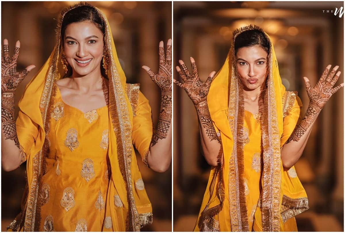Gauhar Khan Share Her Mehendi Ceremony Photos Zaid Darbar