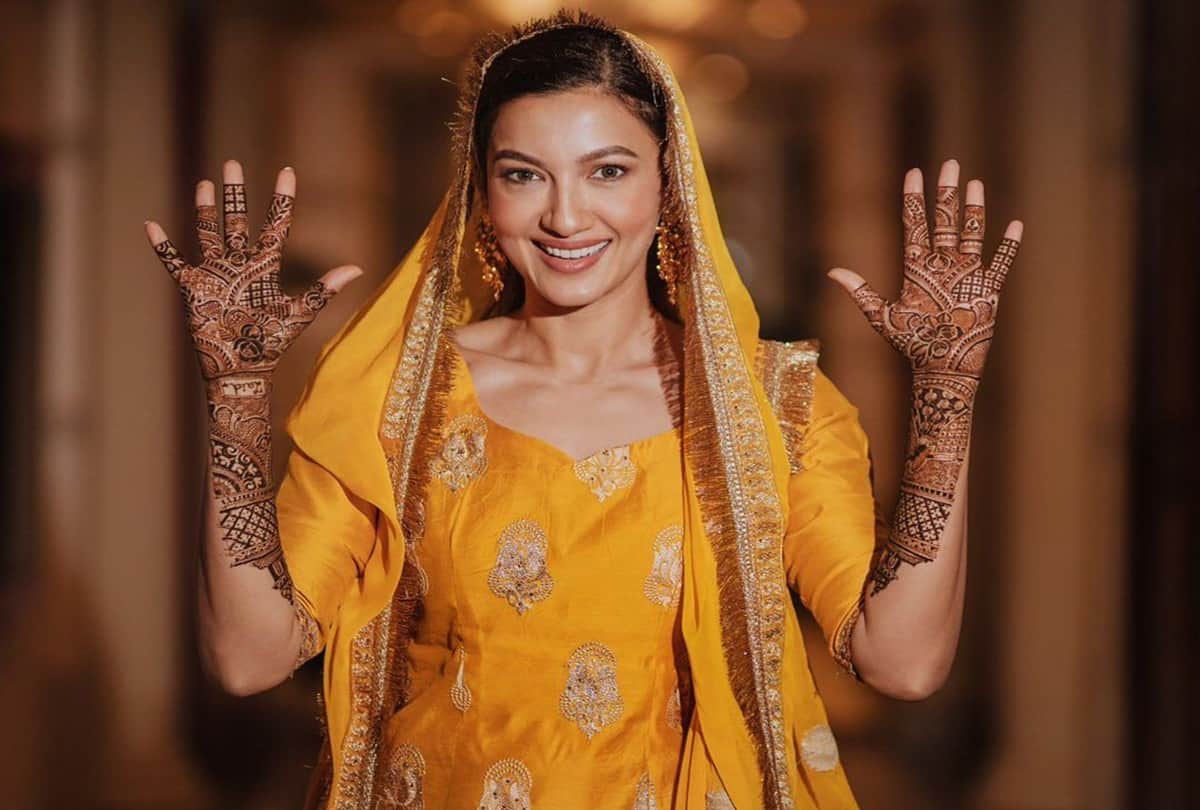 Gauhar Khan Share Her Mehendi Ceremony Photos Zaid Darbar
