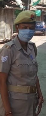 woman police personal died by choking