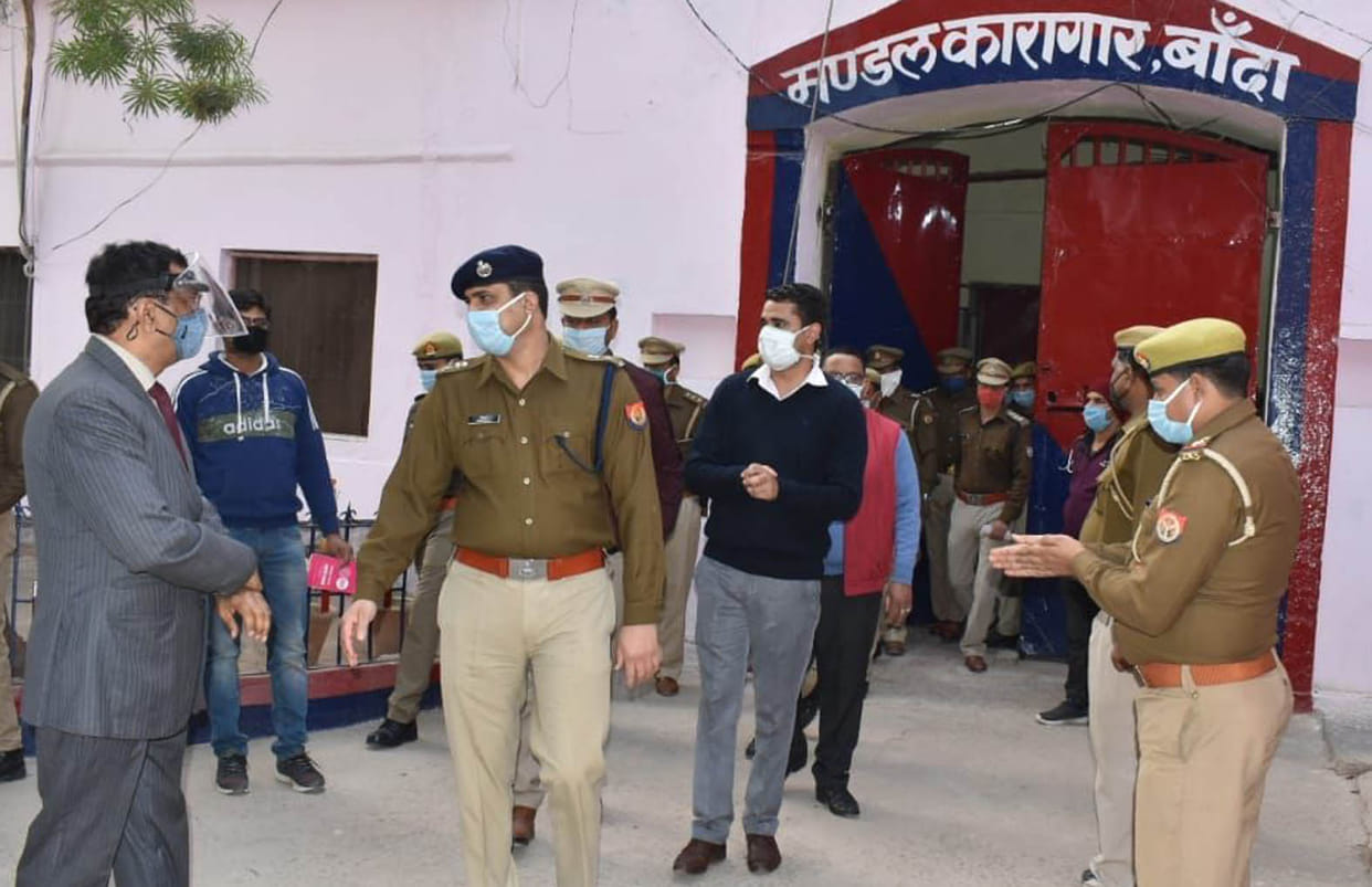 DM and SP inspected the jail