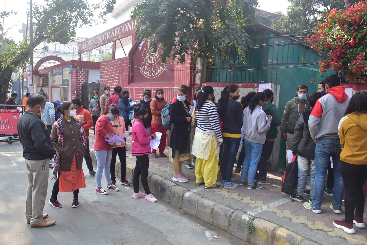 709 candidates left Group C exam