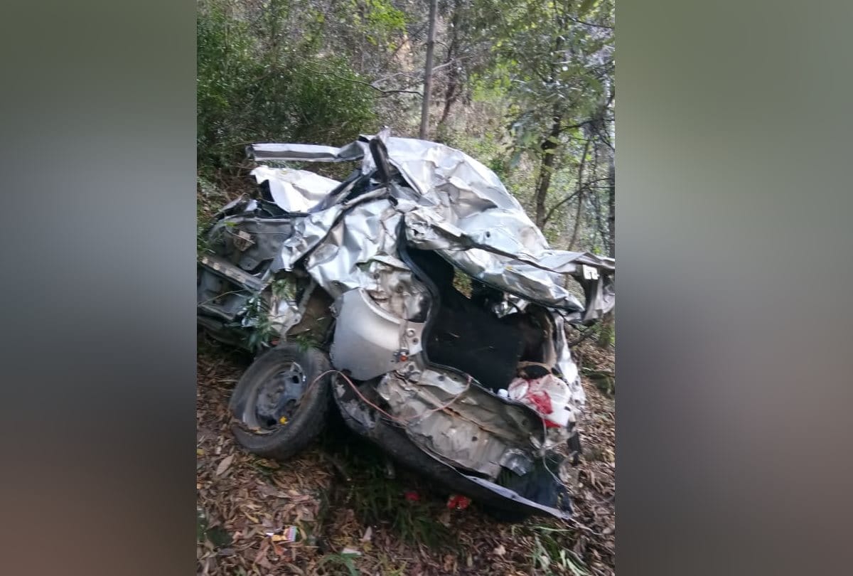Himachal News: Two killed as car plunges into gorge near Mandi Himachal Pradesh