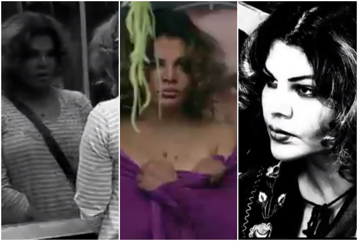 Bigg Boss 14 Rakhi Sawant Possessed By Ghost In BB House Arshi Khan Jasmin Bhasin and Eijaz Khan Scared