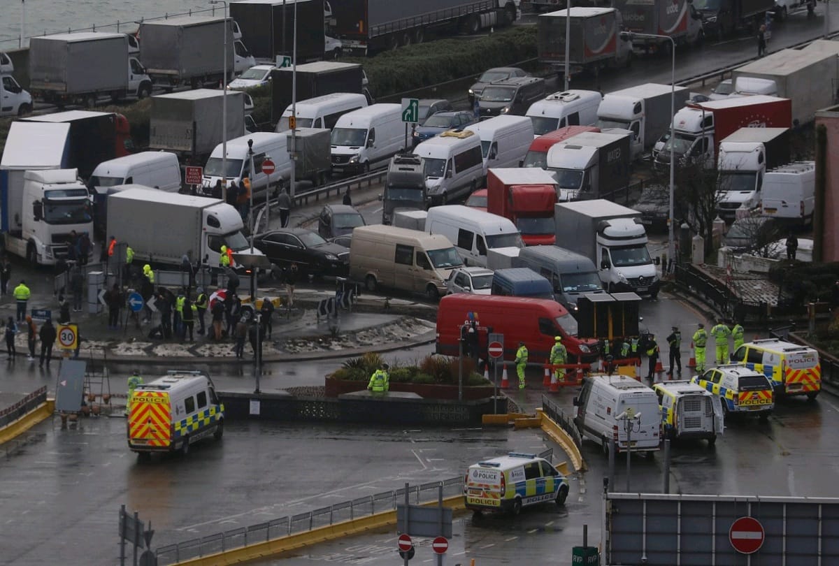 After uk france travel ban truck drivers facing problem on border