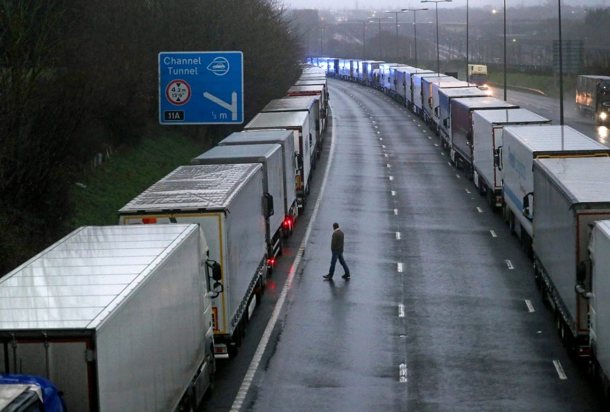 After uk france travel ban truck drivers facing problem on border