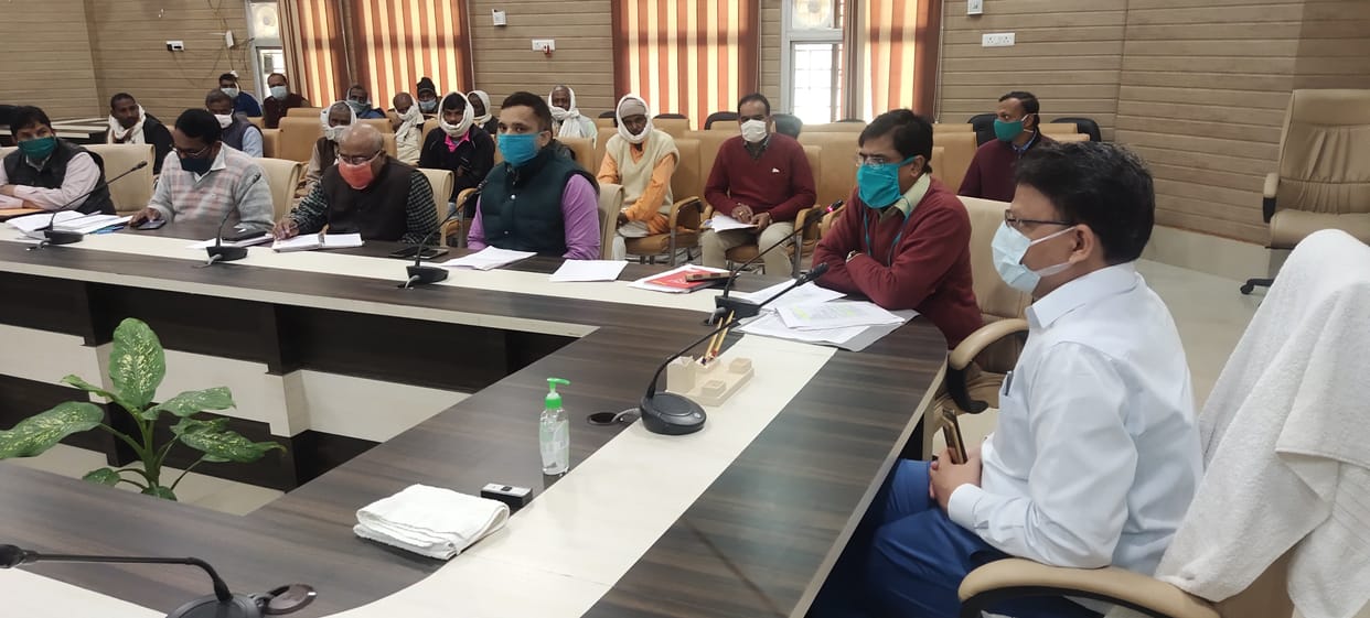 District Collector holds a meeting to protect the sailors