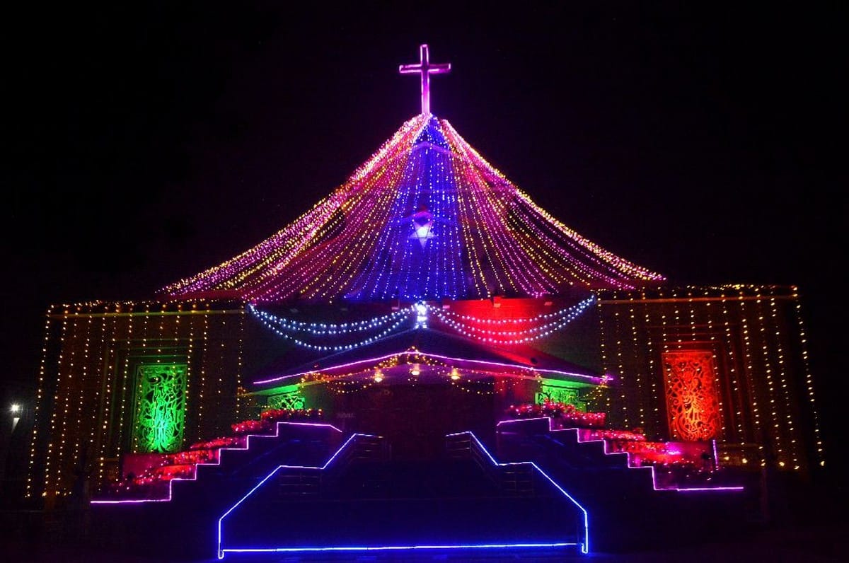 Christmas 2020: Dharmanagri Kashi has 44 churches history of this church is quite old varanasi