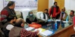 जसपुर में पालिका बोर्ड की बैठक करते सभासद।