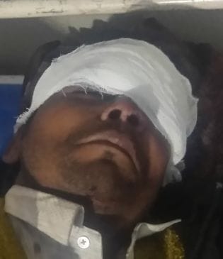 Farmer beaten with sticks, looted