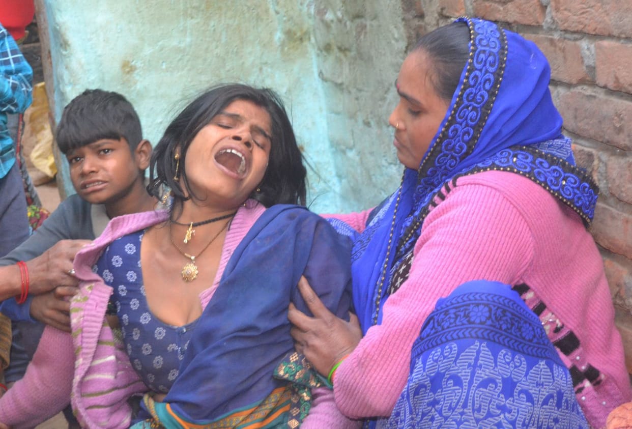 Child dies in suspicious circumstances, uproar