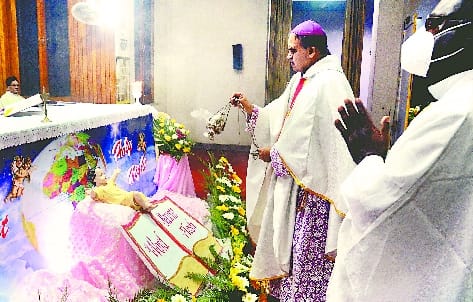 Church priests gave Christmas message