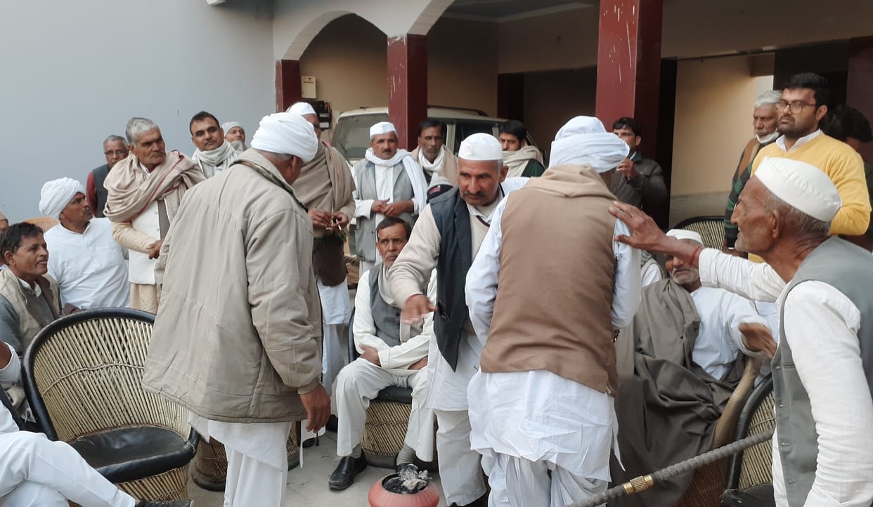 Thandedar churned for five hours at Deshkhap Chaudhary's residence