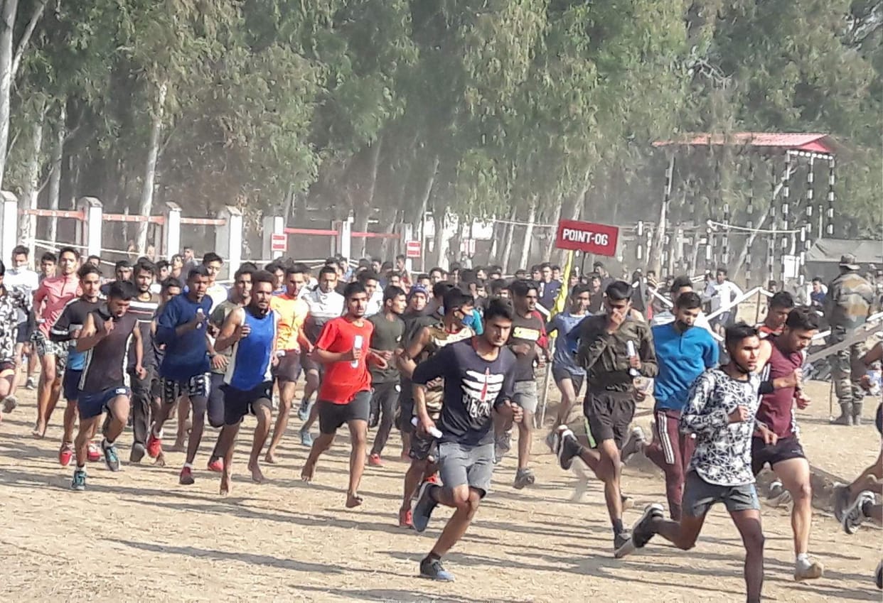 Out of 2999, only 449 youth could complete the race.