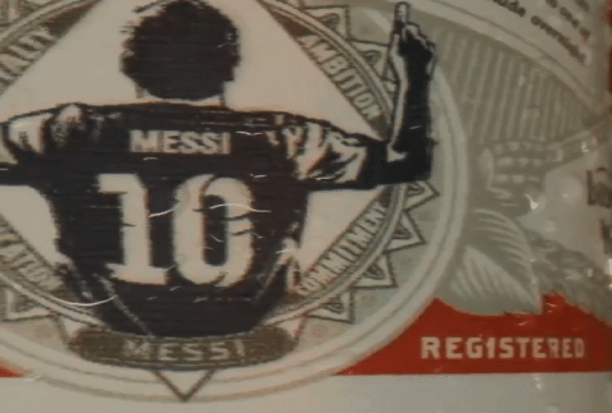 Budweiser celebrated a unique celebration on Messi 644th goal, sent a special beer bottle to 160 goalkeepers