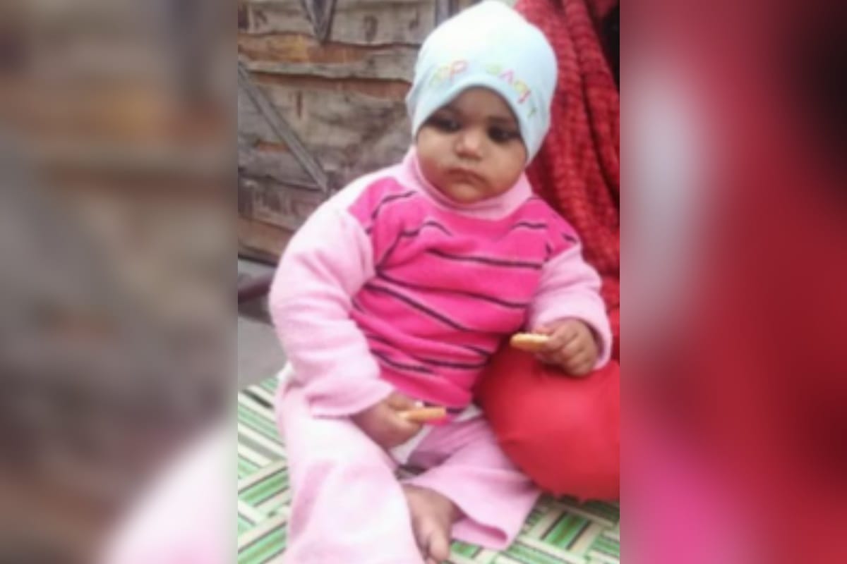 father murder his one year old baby girl by strangled her to death in Saharanpur