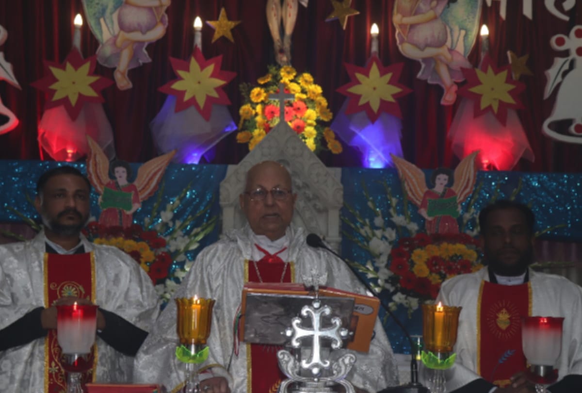 Christmas Day 2020 Birthday of Lord Jesus Christ celebrated in gorakhpur latest photos