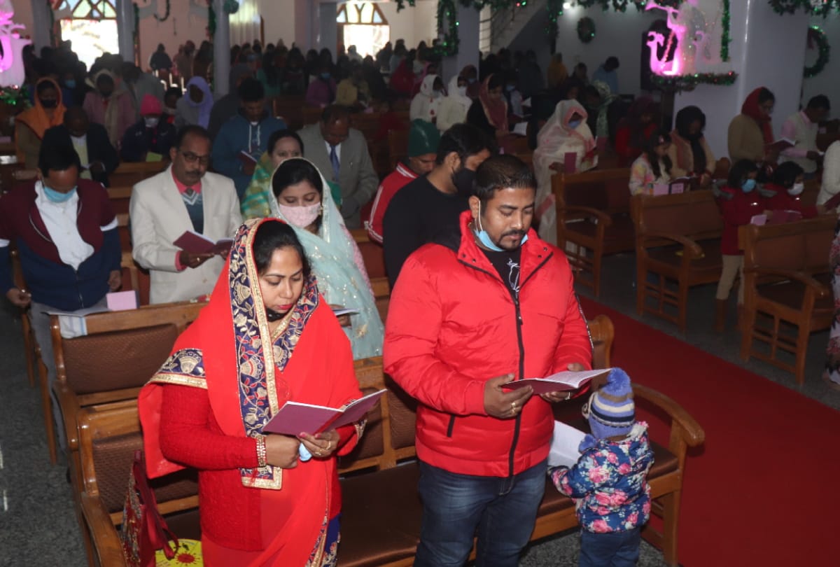Christmas Day 2020 celebrated in gorakhpur latest photos
