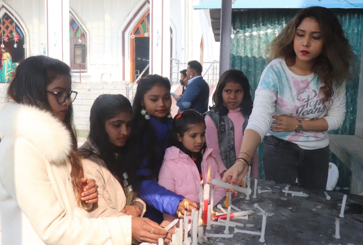 Christmas Day 2020 celebrated in gorakhpur latest photos
