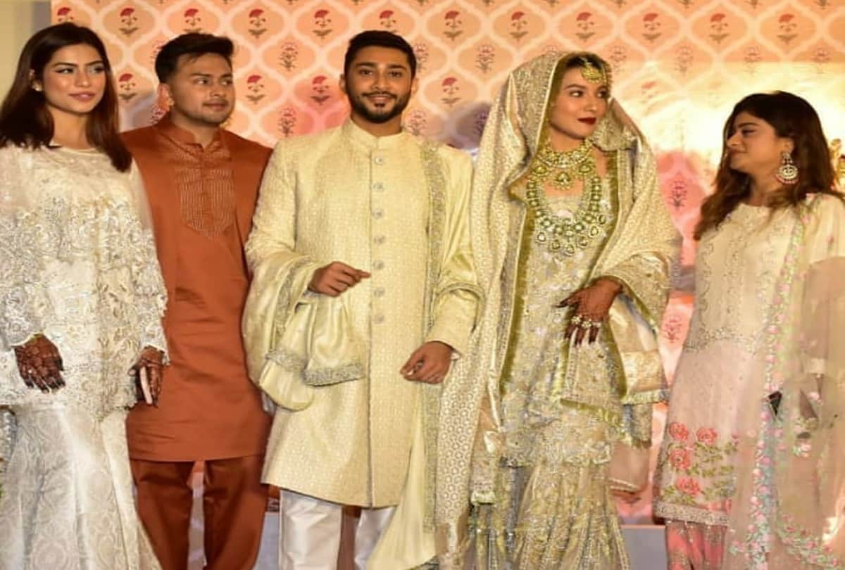 Gauhar Khan and Zaid Darbad First Wedding Photos Out See Her Beautiful Bridal Look