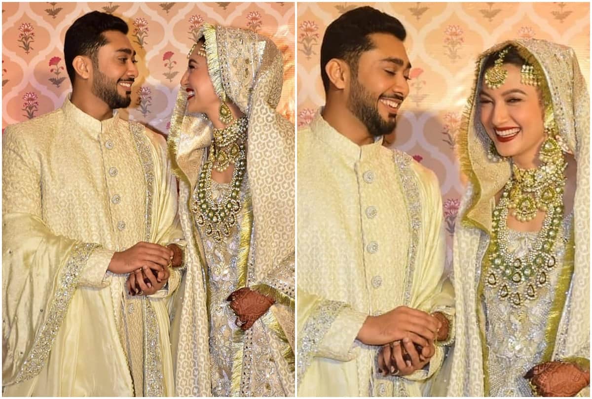 Gauahar Khan thanked in laws for her grand welcome angel style looks got viral on social media