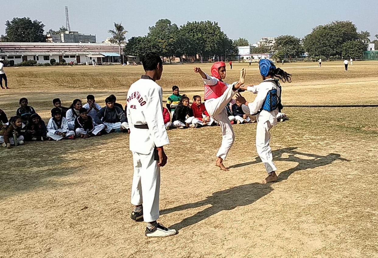 Devraj got blue, Shraddha achieved red belt