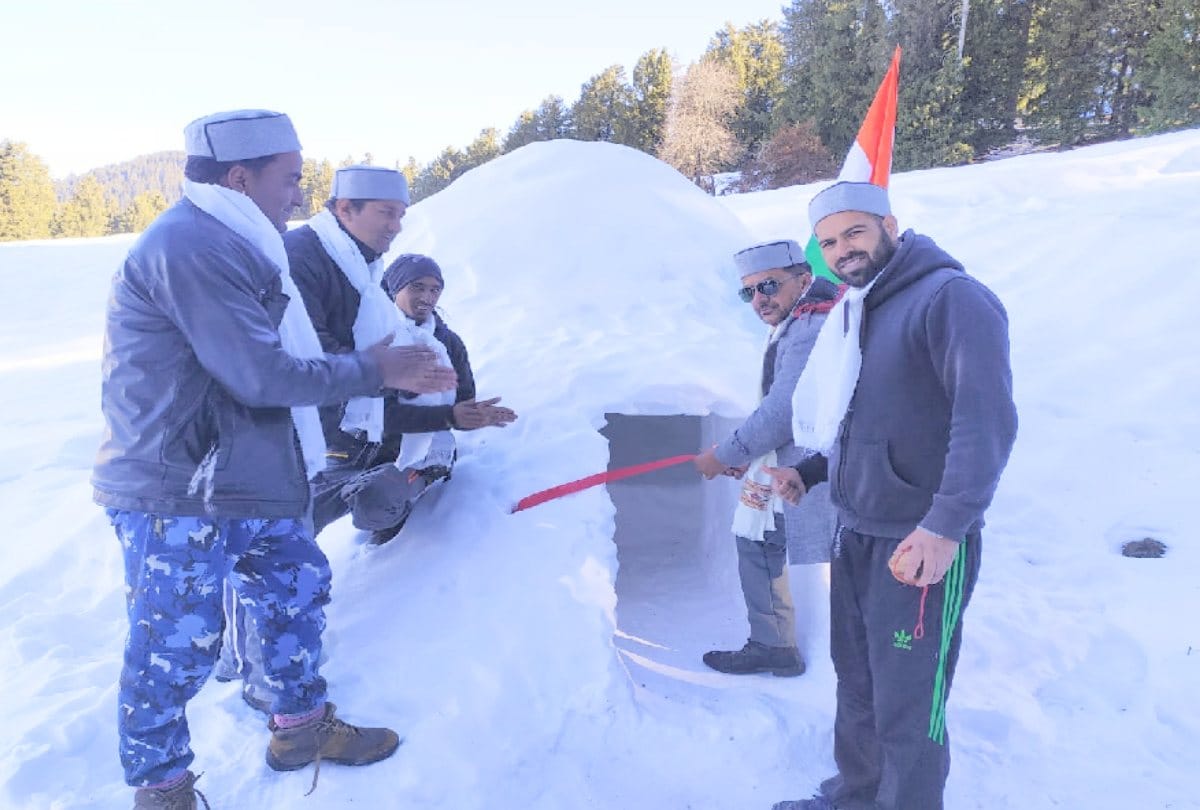 After Manali you will be able to enjoy igloo in Kullu himachal