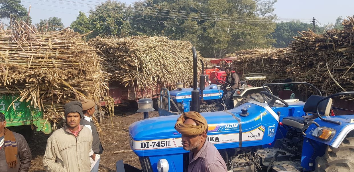 Crushing in sugar mill stalled for 26 hours due to fuel wetting