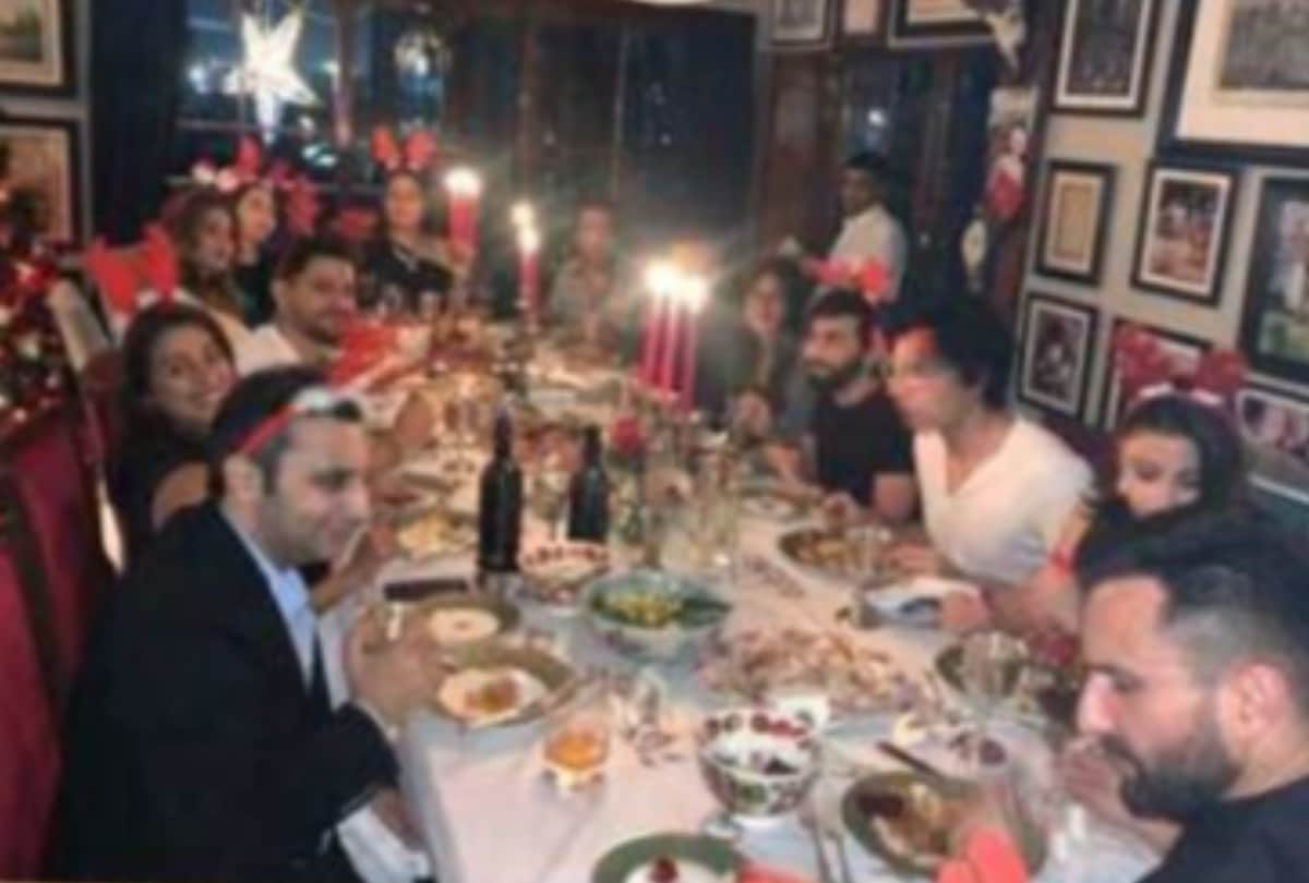 Kareena Kapoor Khan saif ali khan karisma kapoor and other celebrates Christmas see photo