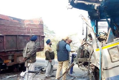 Three Died And 25 Injured In Several Road Accidents In Punjab