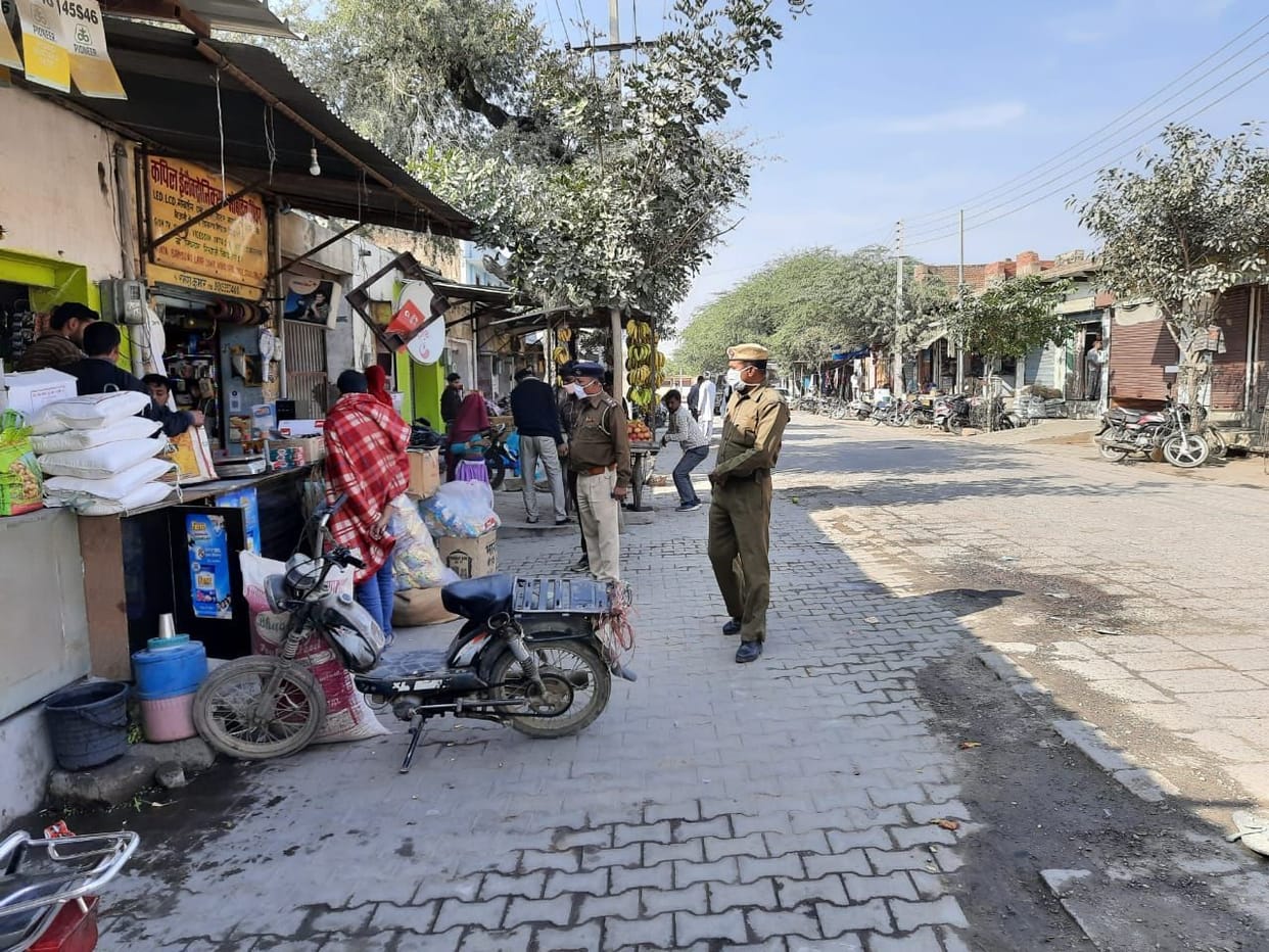 Police removed encroachment, warned shopkeepers