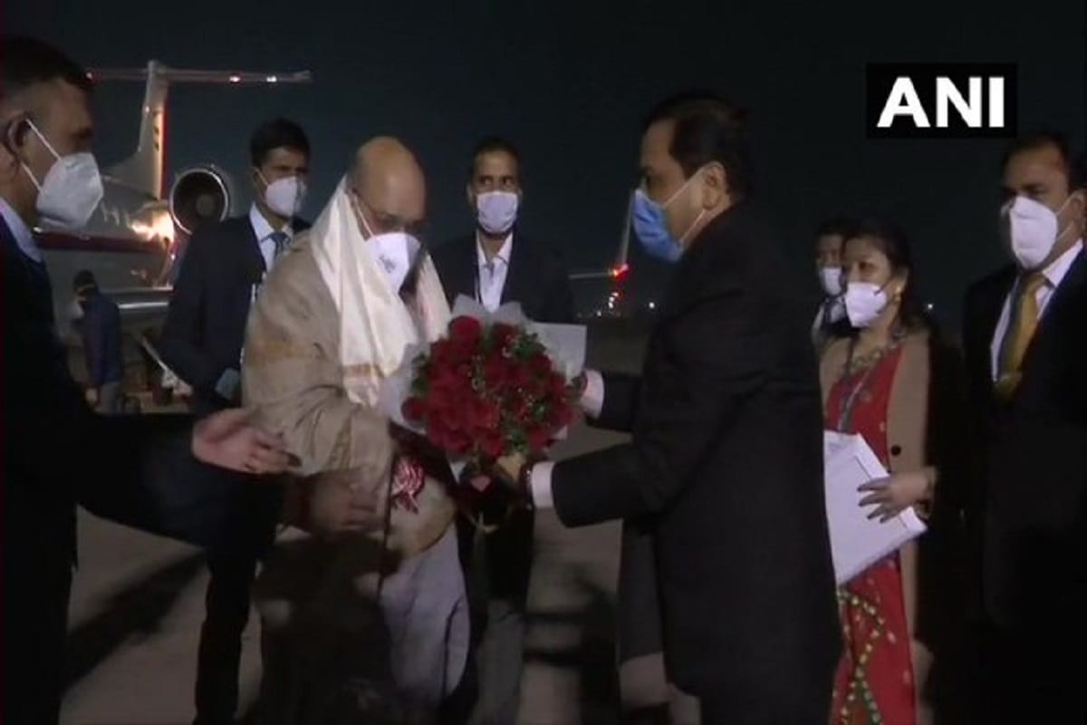 Amit Shah Assam Visit News Union Home Minister and BJP leader Amit Shah arrives in Guwahati