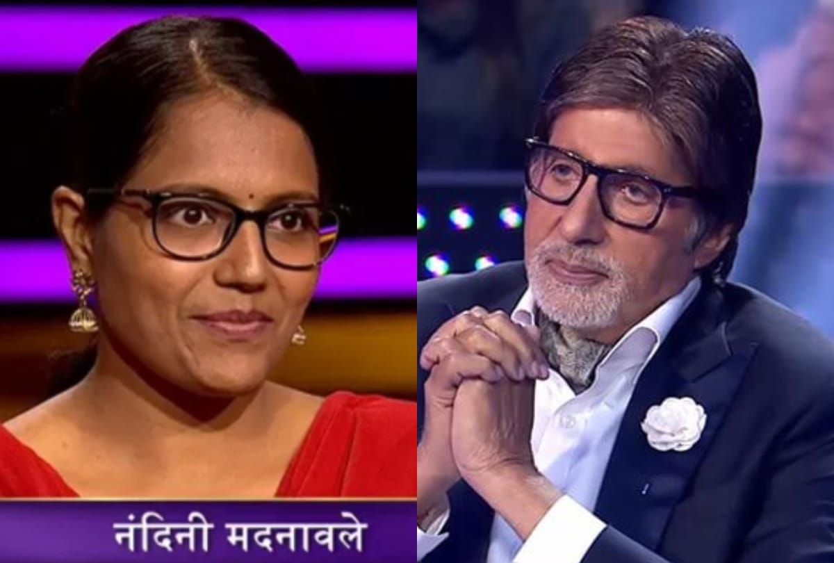 KBC 12 Nandini Laxman Madnawale won 6.20 lakh in Amitabh bachchan show