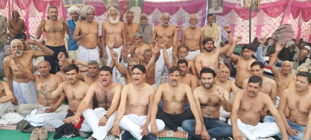 Farmers, even in the cold winter, performed semi-dormantly