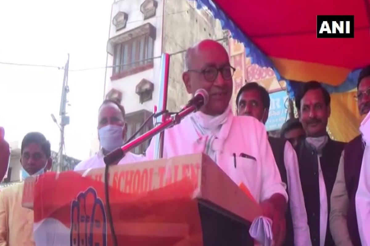 Digvijaya Singh Congress on Farmers Protest Madhya Pradesh are innocent but even Congressmen are sleeping