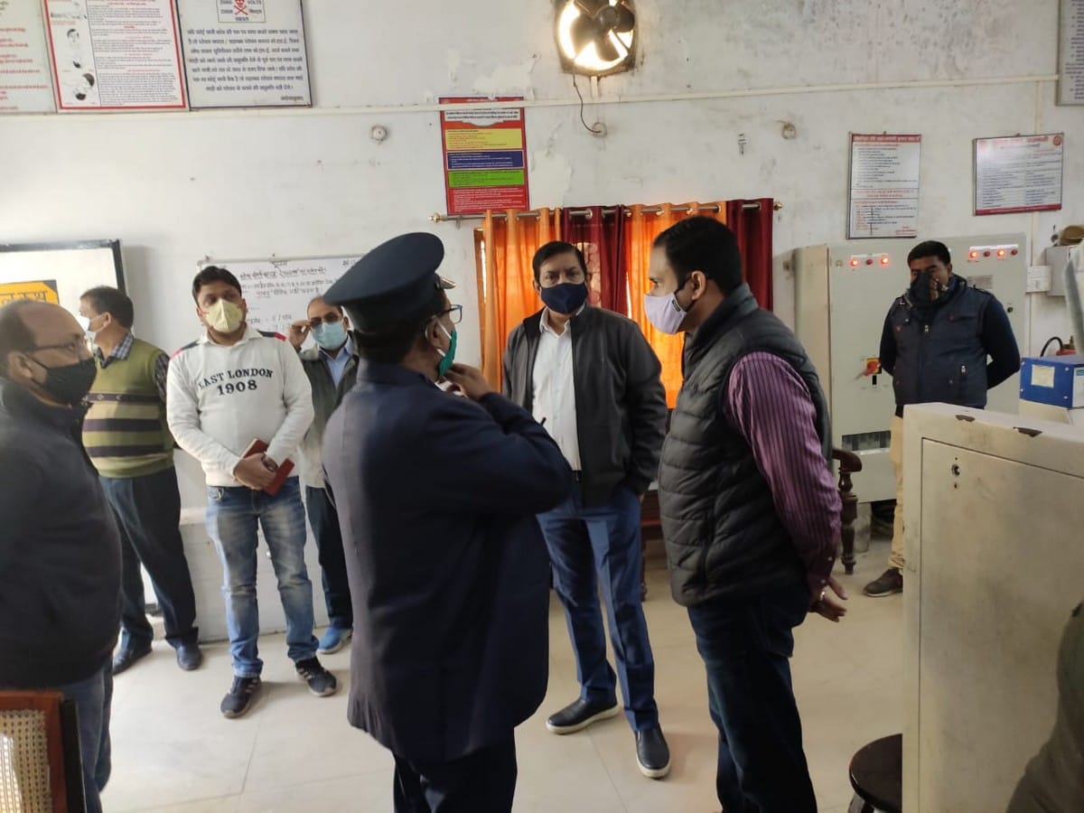 DRM reached and inspected Mau Junction instructions to correct the flaws