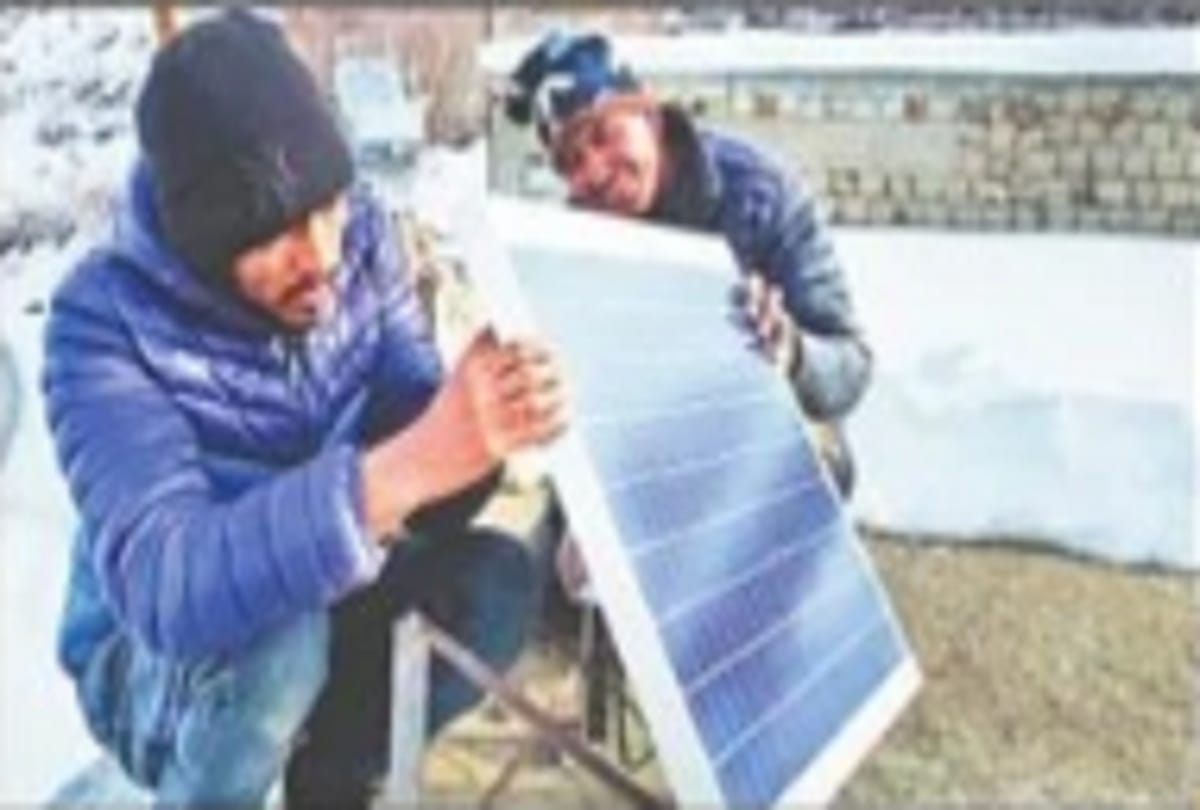 jammu and kashmir Electricity first time in Umba village of Kargil