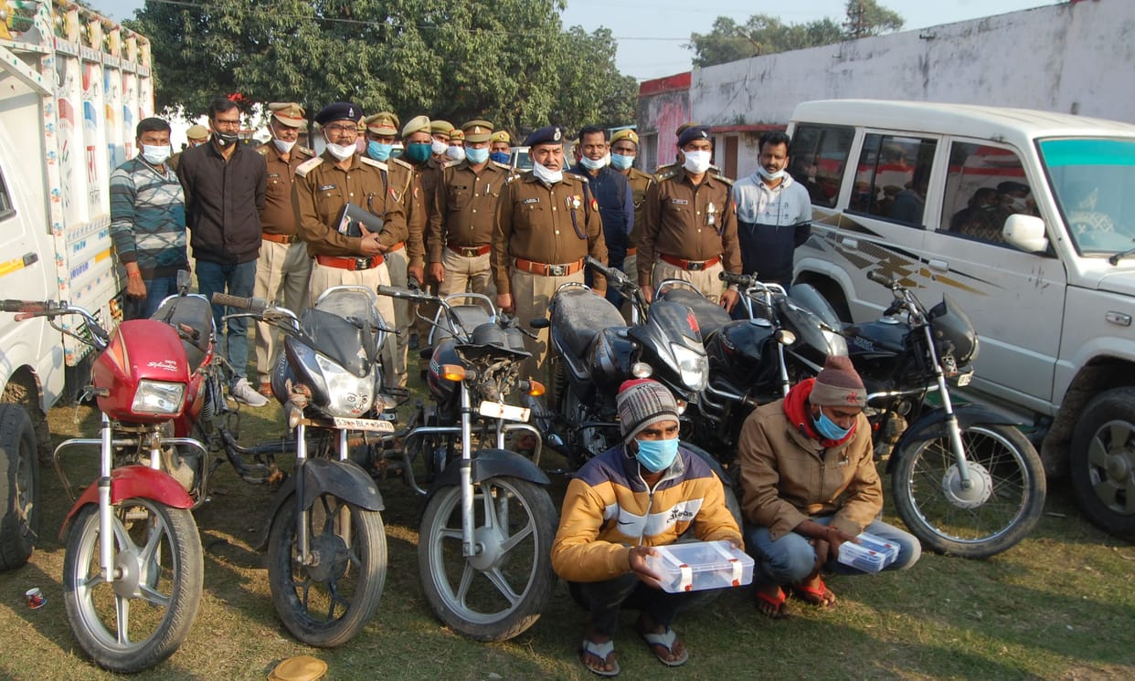 Interstate gang of vehicle thieves caught, two arrested