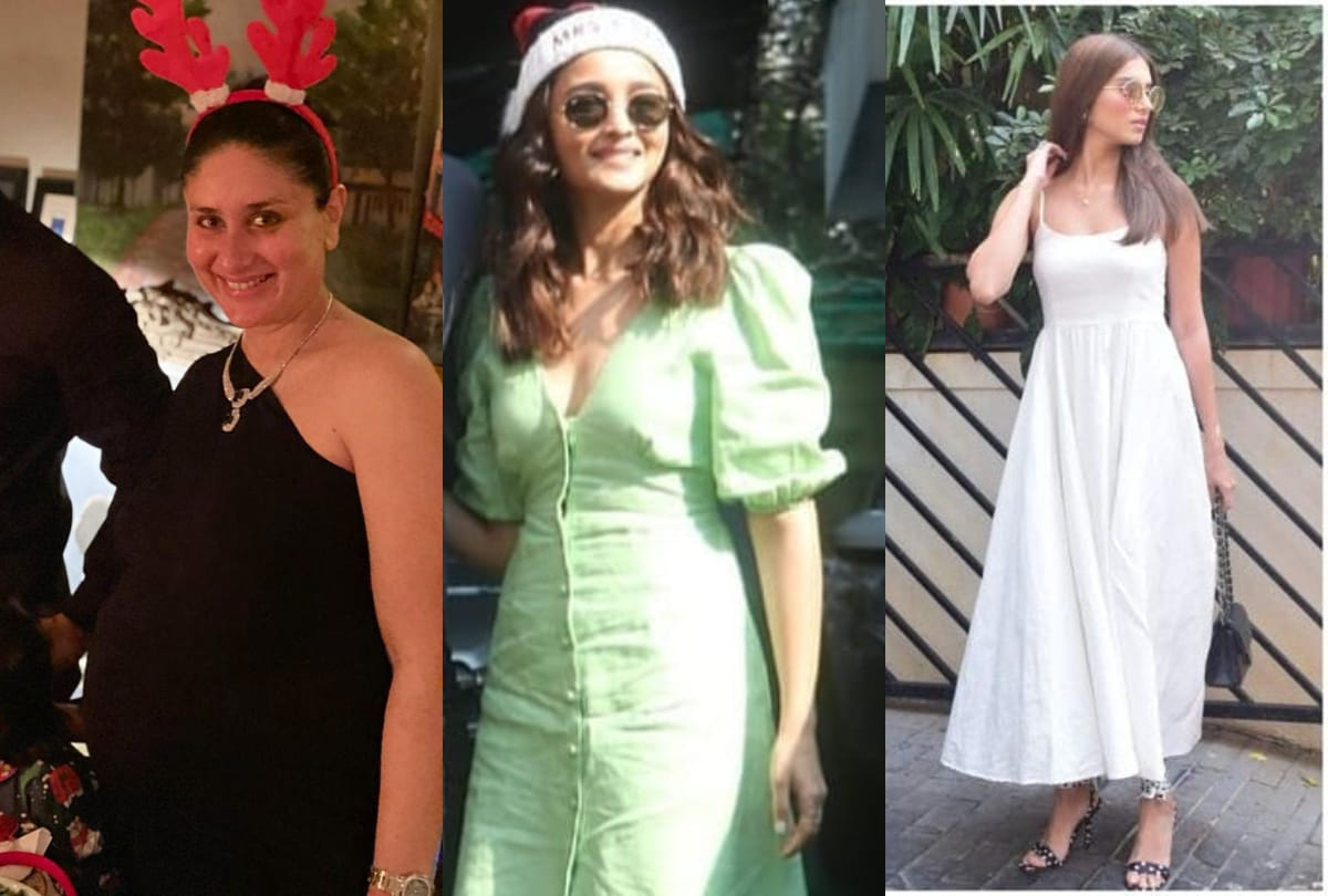 christmas 2020 party in kapoor house kareena kapoor alia bhatt tara sutaria stuns in gorgeous look