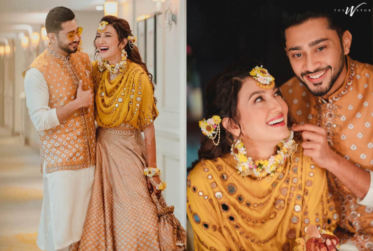 Gauhar Khan Become Makeup Artist For Husband Zaid Darbar On Their Wedding Day