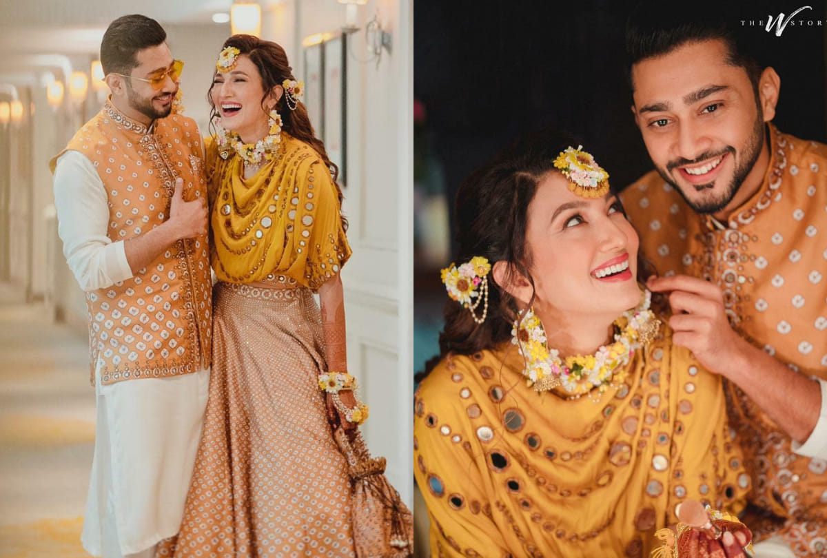 Gauhar Khan Become Makeup Artist For Husband Zaid Darbar On Their Wedding Day