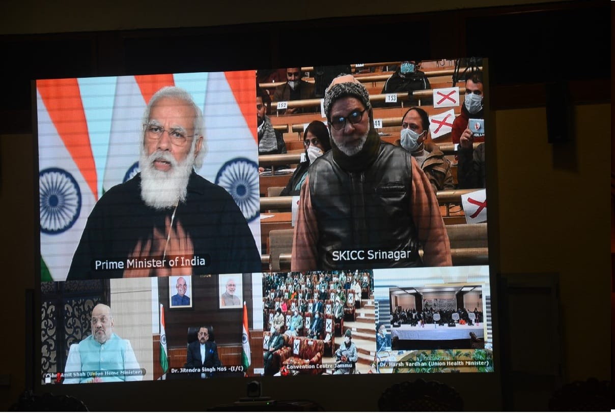 India PM Narendra Modi Launch Health Insurance Scheme in Jammu Kashmir News kashmir, Prime Minister Narendra Modi launched health insurance scheme