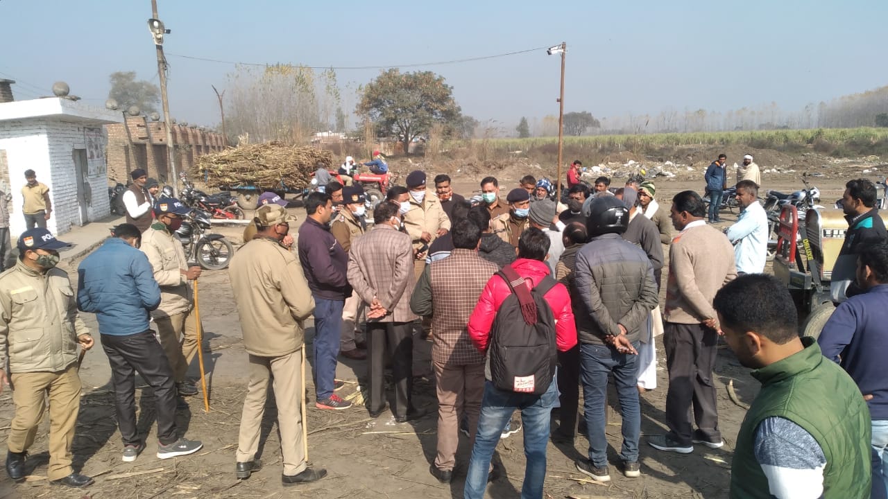 uttarakhand news : kisan fight and firing in roorkee sugar mill, furor photos