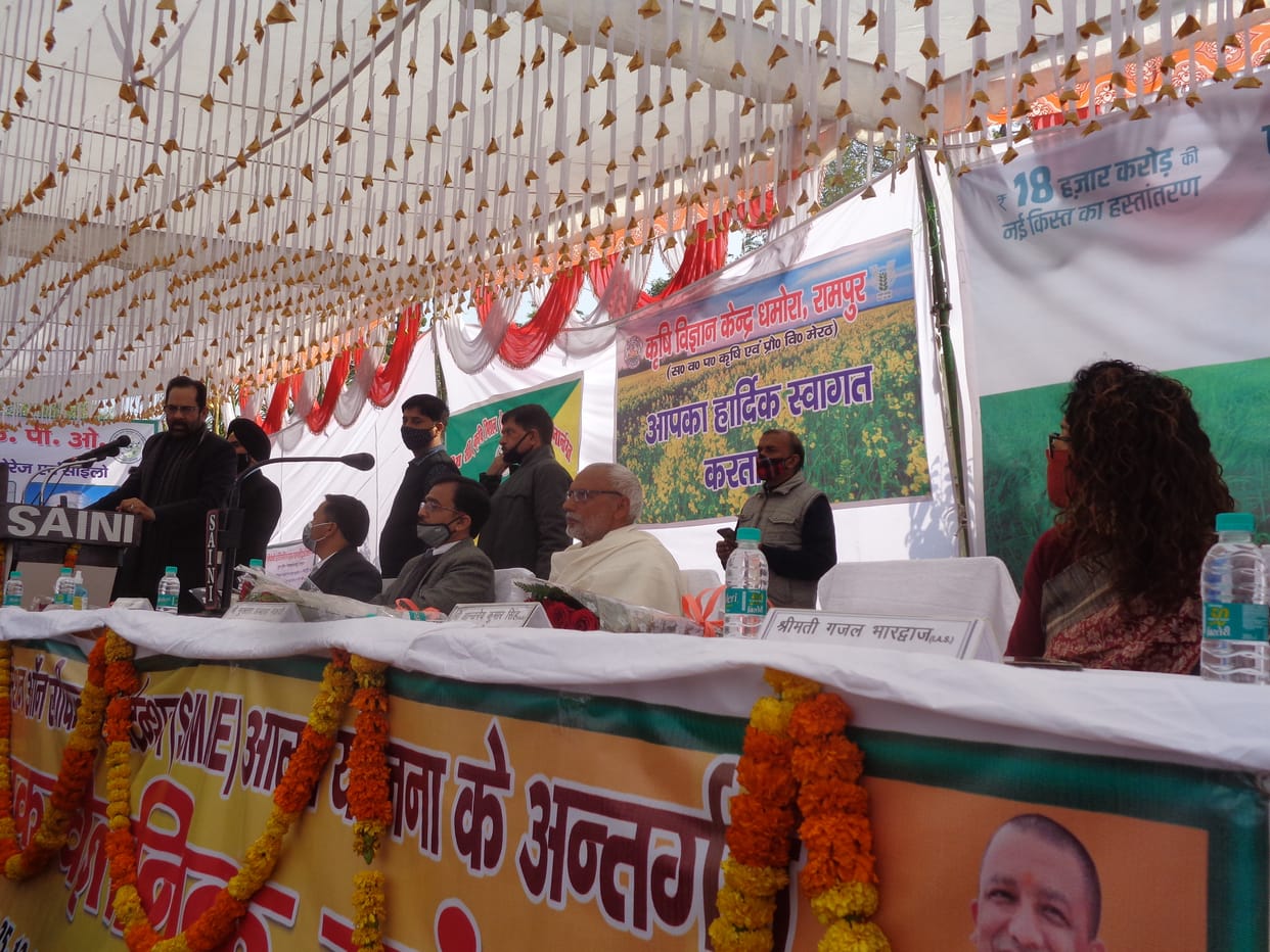 Farmers from A are misleading farmers who do not understand farming from B: Naqv